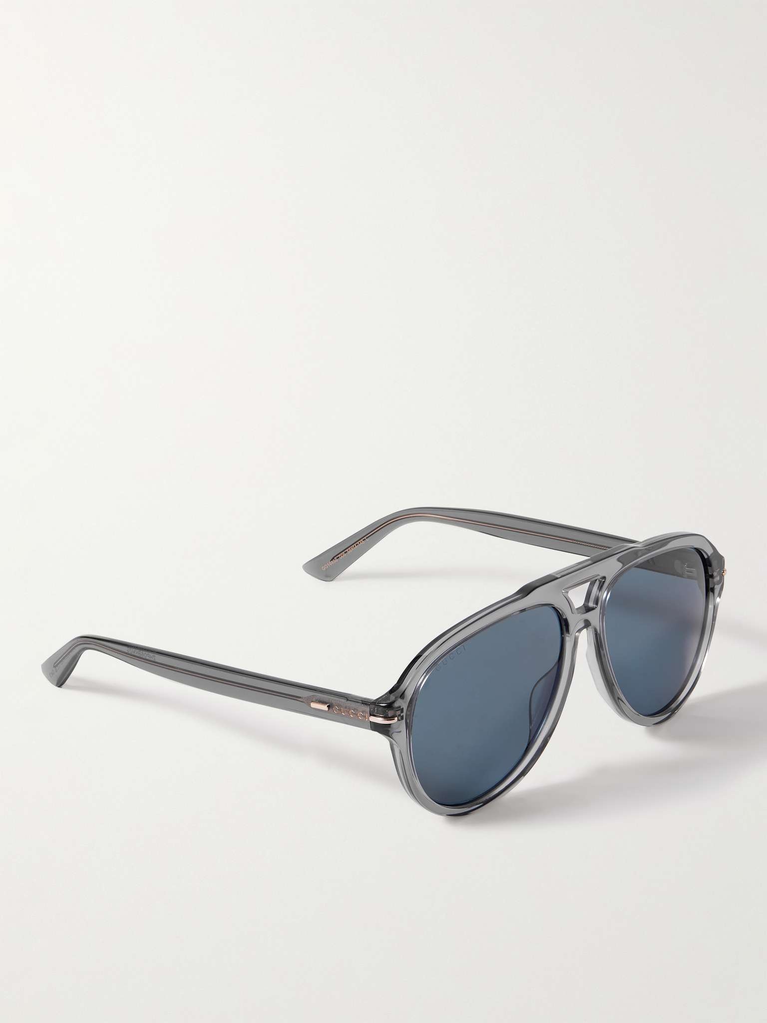 GUCCI Aviator-Style Acetate Sunglasses | REVERSIBLE