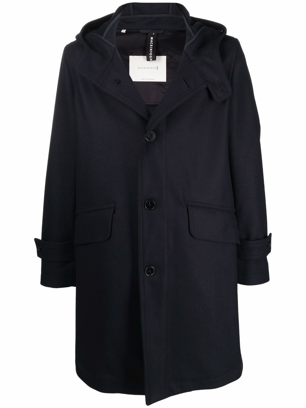 Kirkton hooded button-front coat - 1