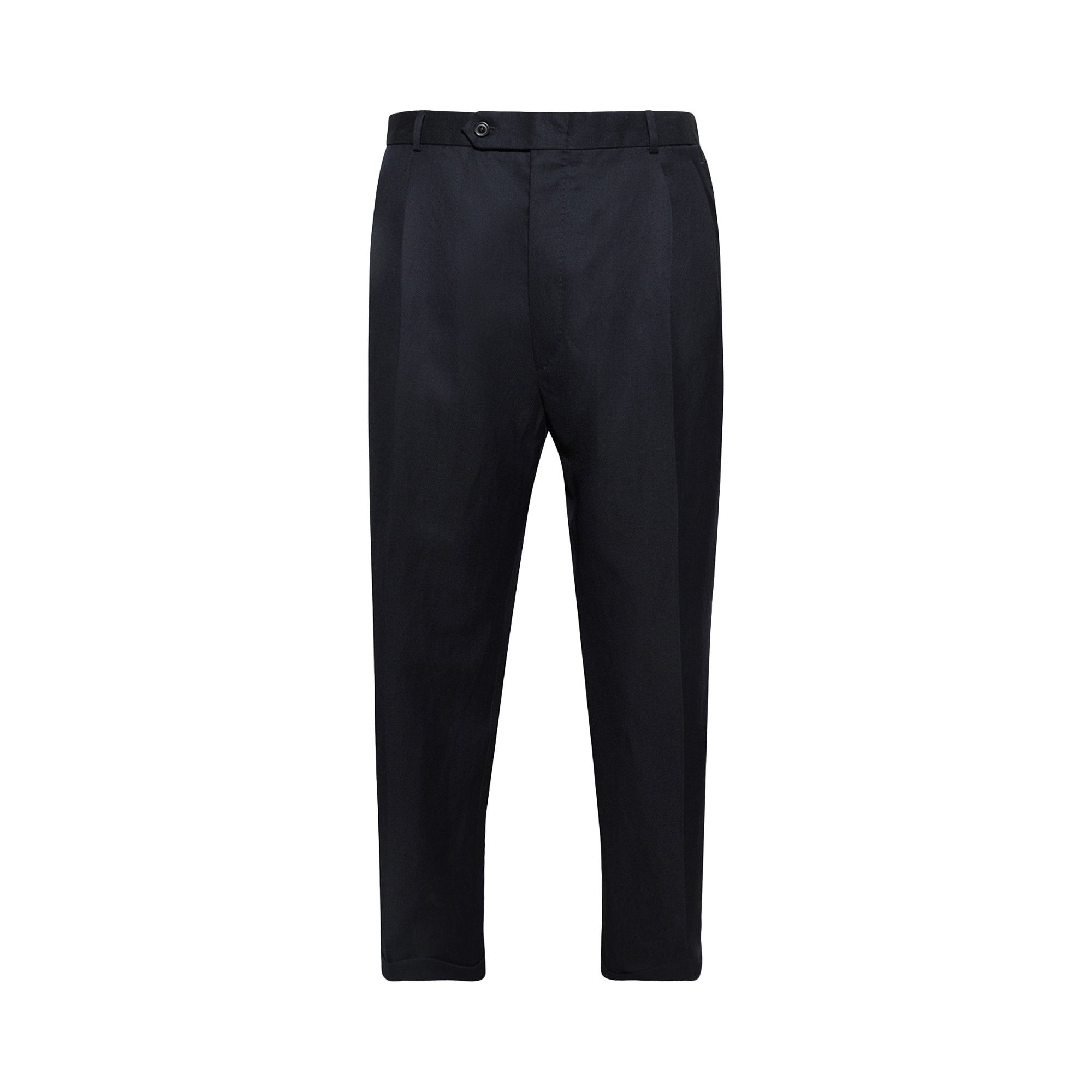 Maison Margiela Turn-up Trousers 'Blue' - 1