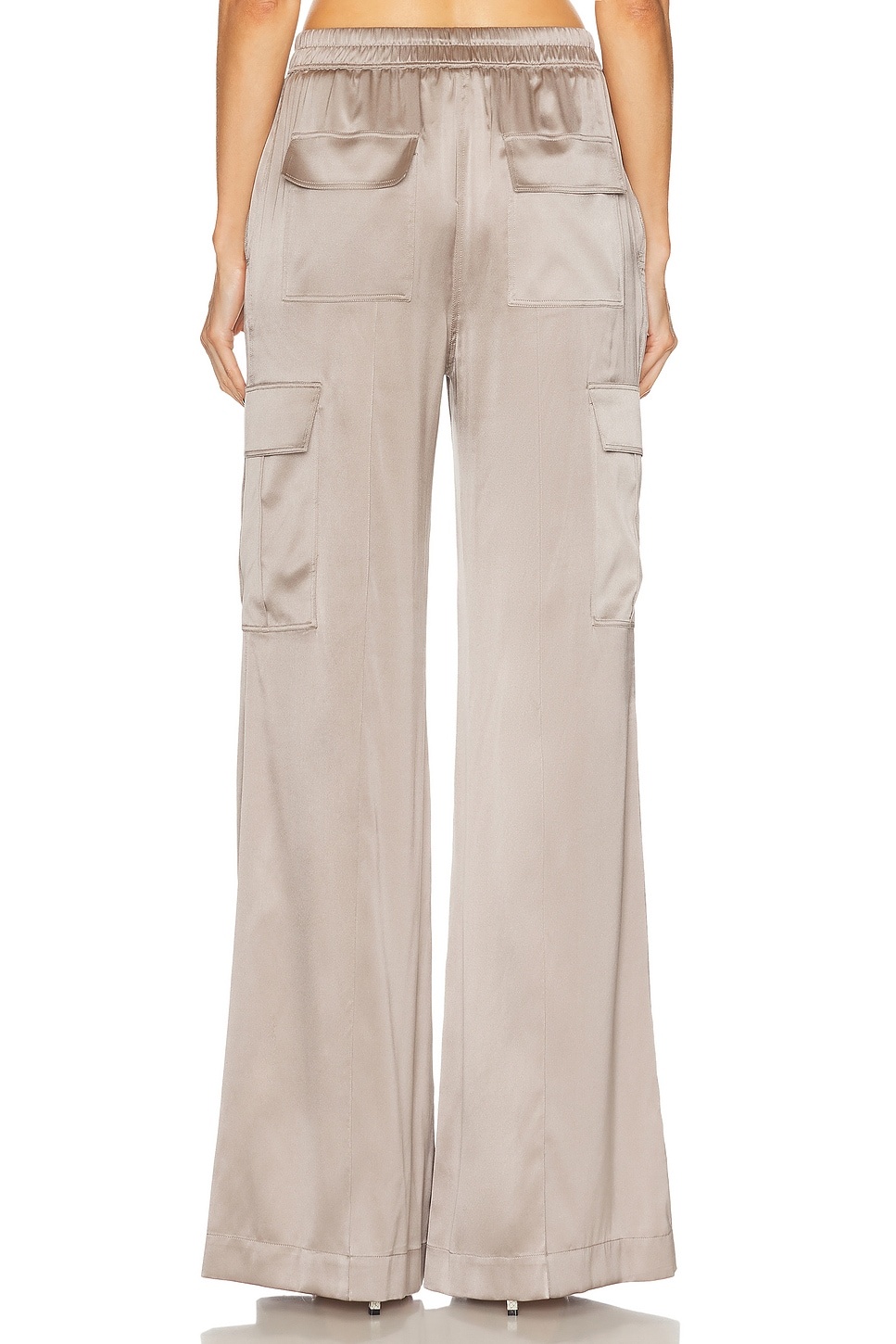 Silk Satin Cargo PJ Pant - 4