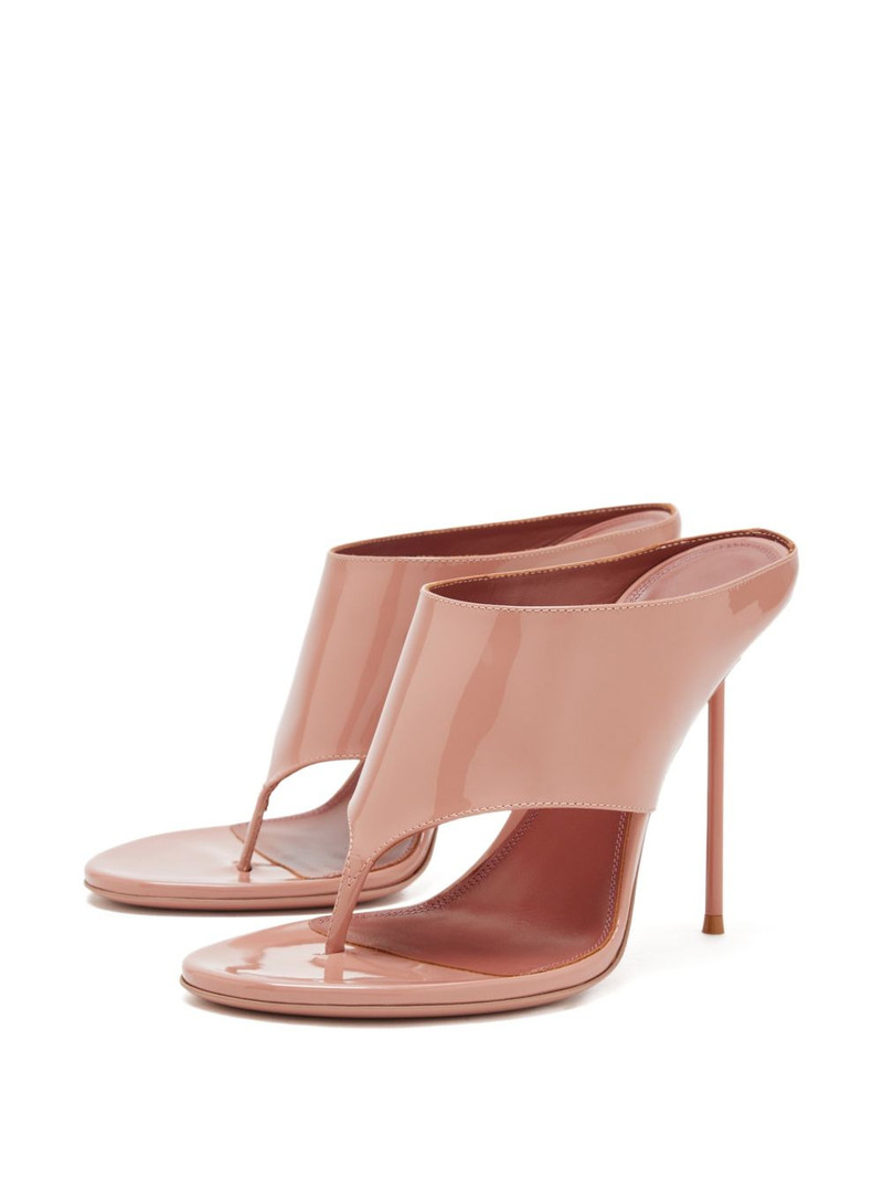 PARIS TEXAS Lidia stiletto heel thong sandals outlook