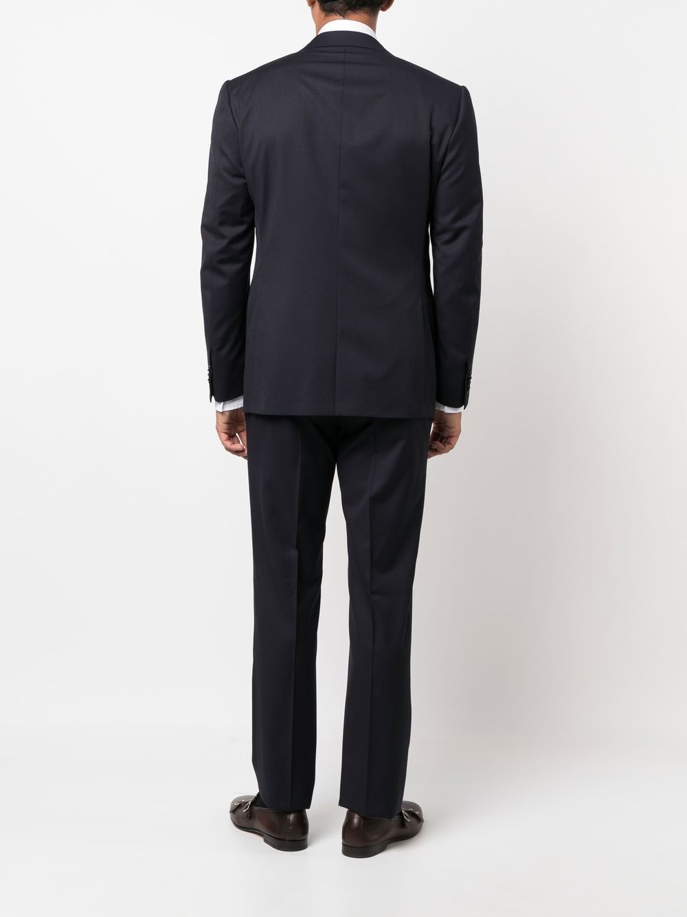 single-breasted virgin-wool suit - 4