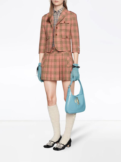 GUCCI petit optical damier jacket outlook