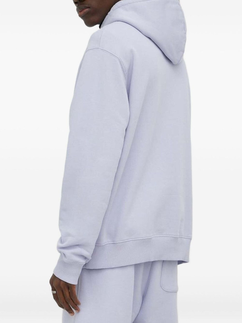 SAMSØE SAMSØE logo-print hoodie outlook