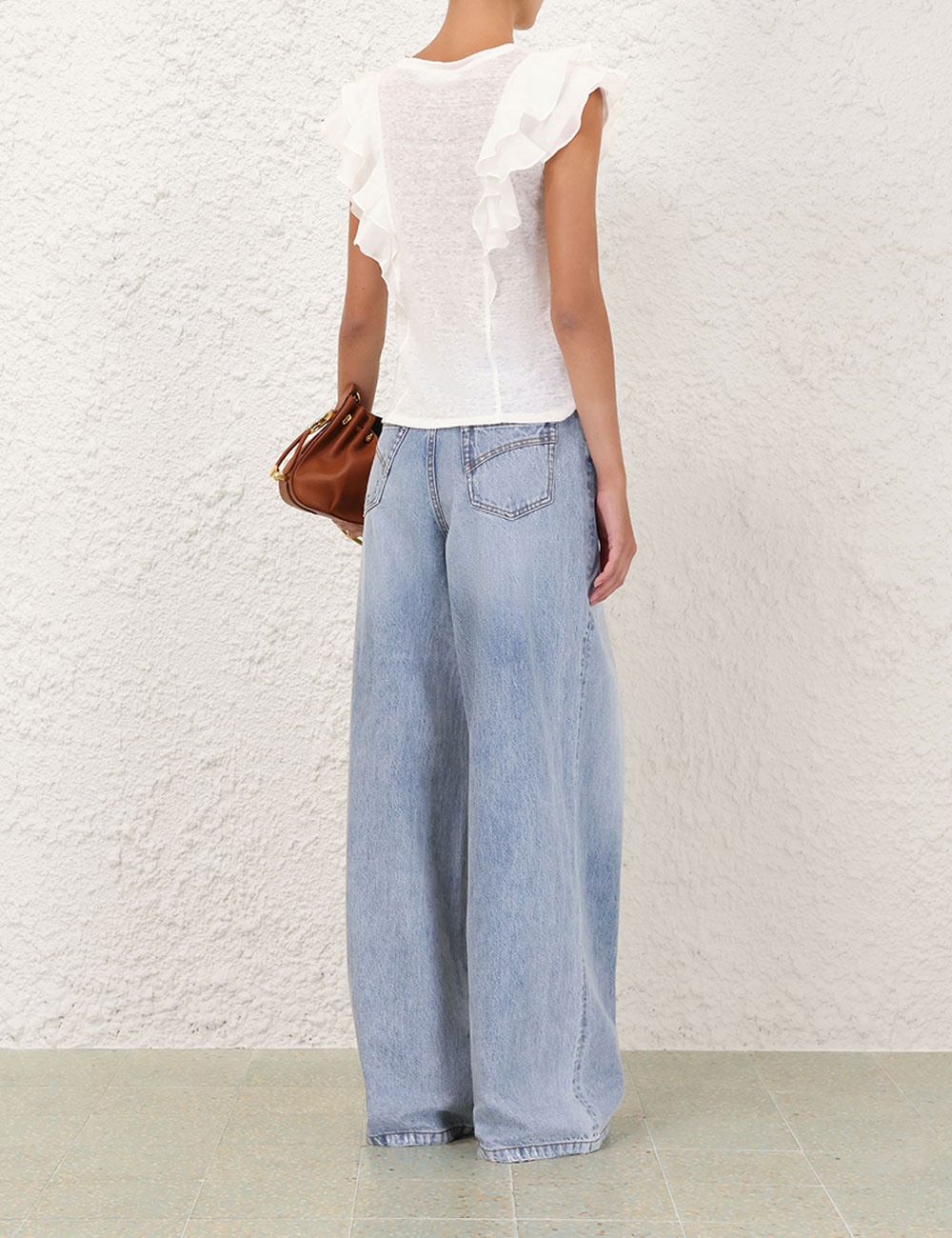 RUFFLE TEE - 4