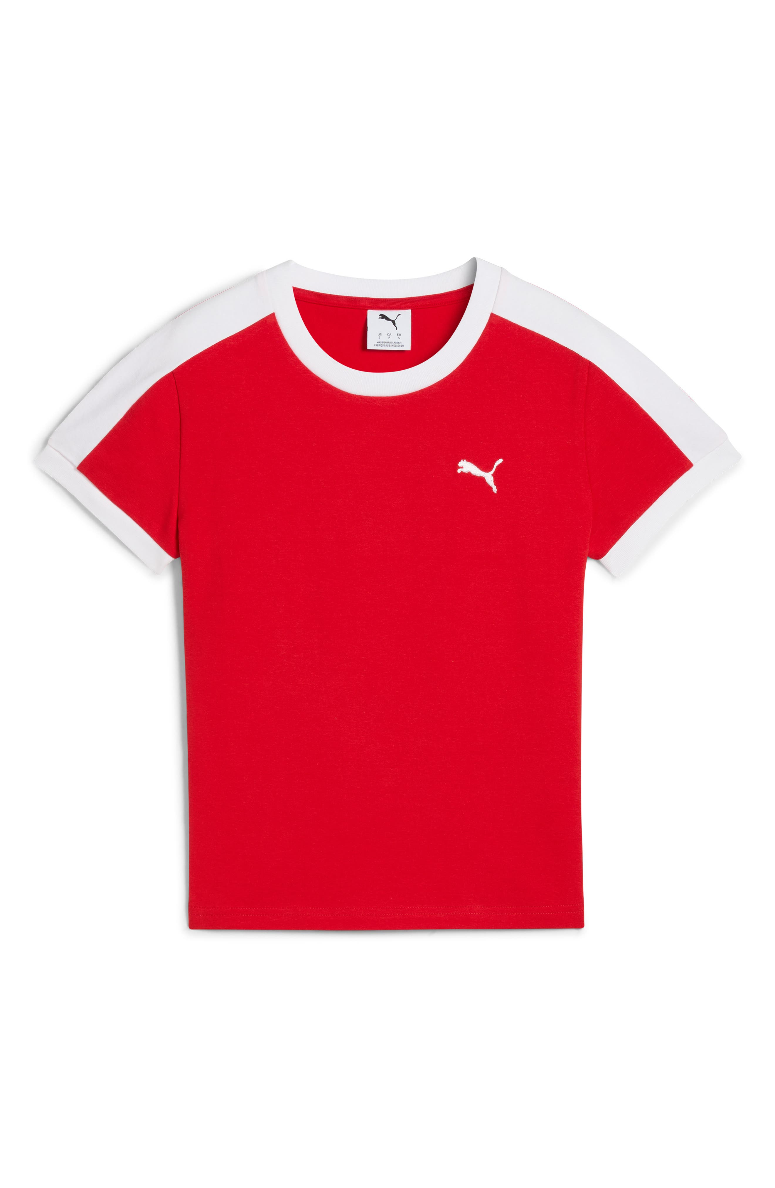 PUMA T7 Slim Fit T-Shirt in For All Time Red at Nordstrom - 3
