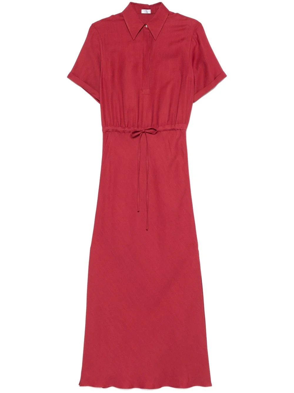 twill maxi dress - 1