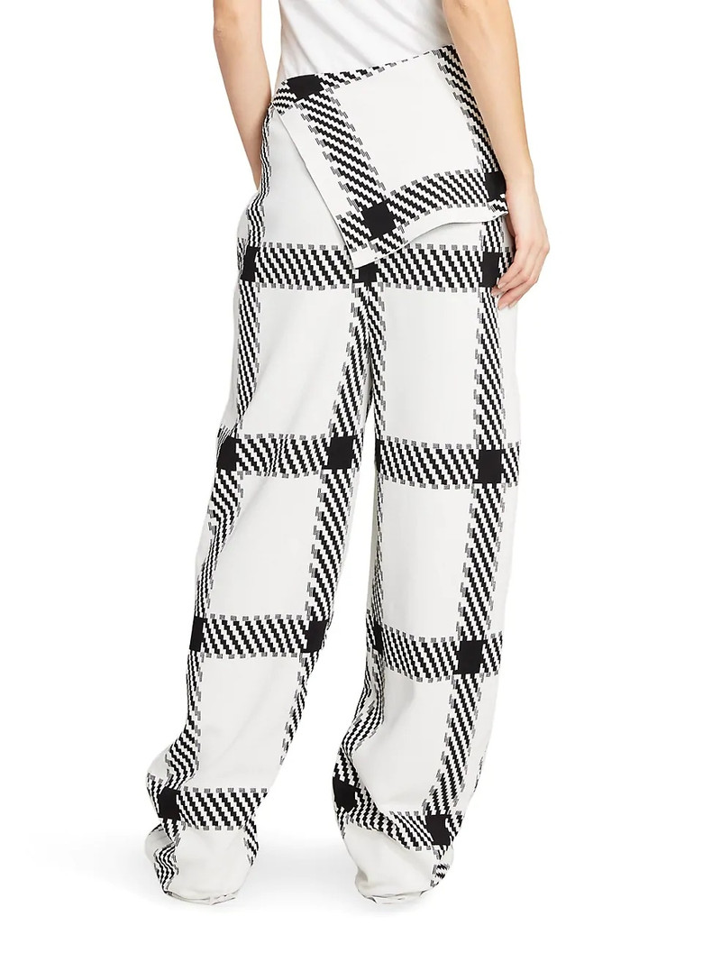 Lumberjack-Check Knit Pants 5