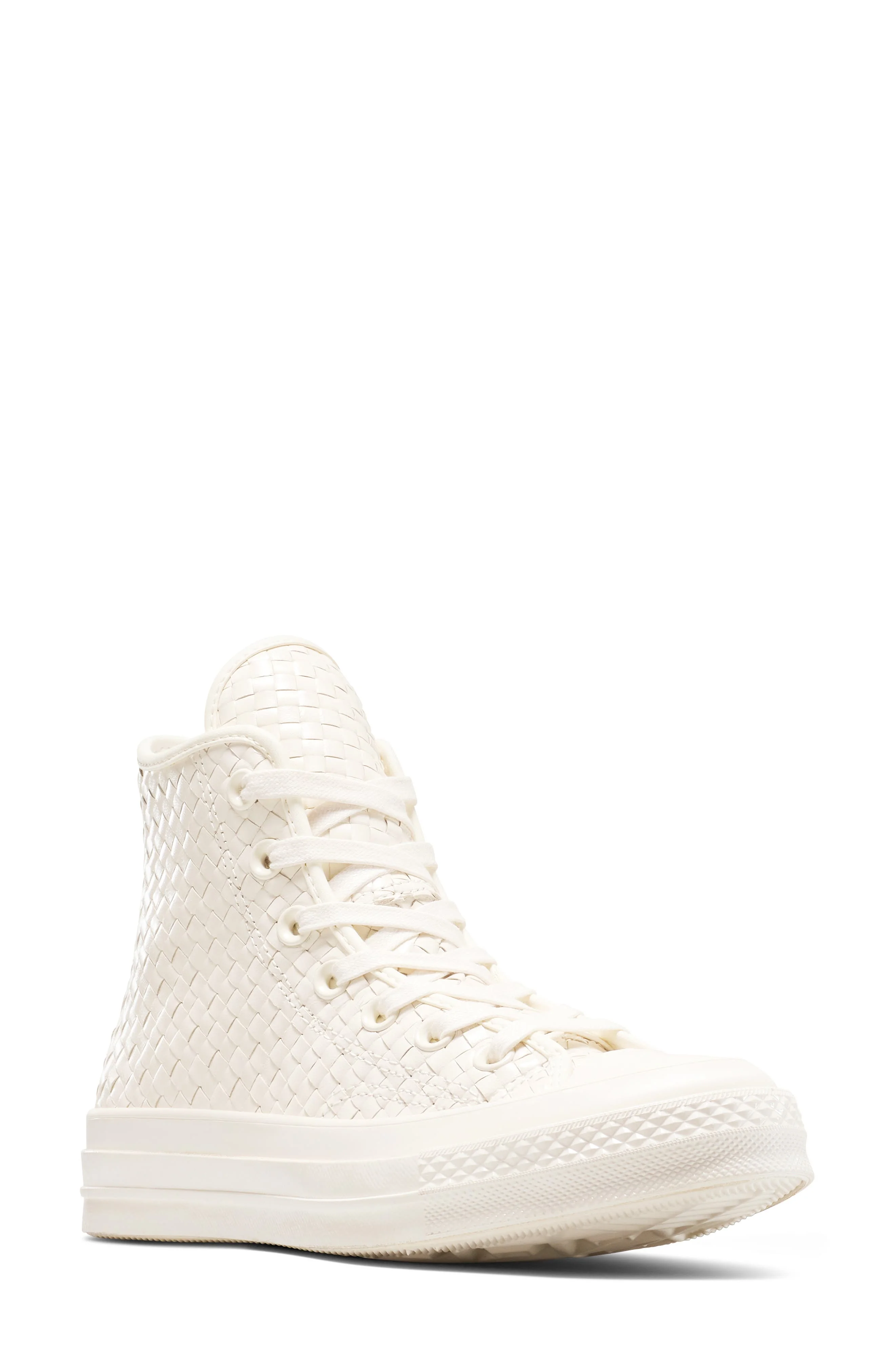 Converse Gender Inclusive Chuck 70 High Top Sneaker in Egret/Egret/Egret at Nordstrom - 1