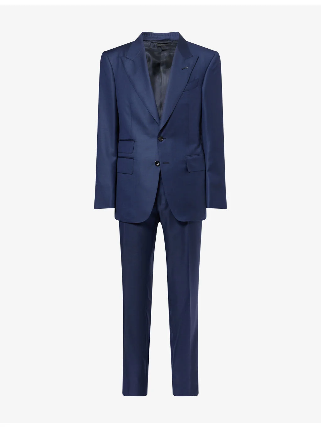 Shelton Single-Breasted Wool Suit - 1