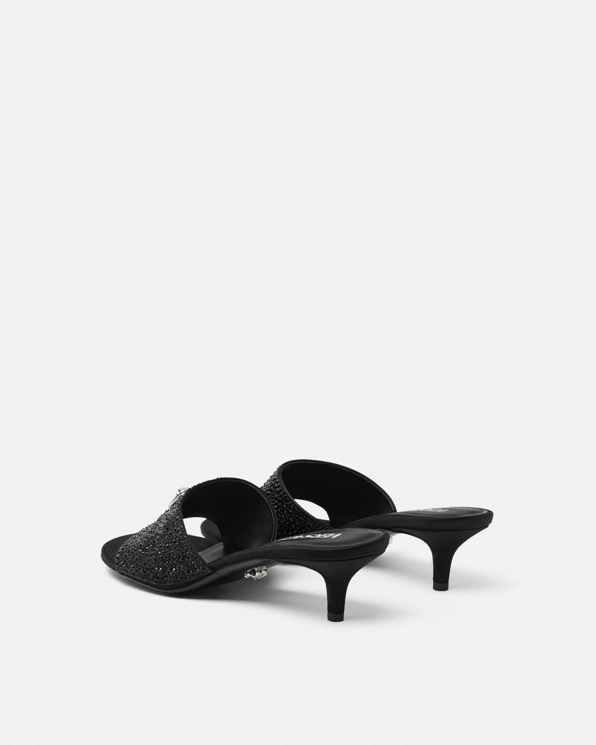 Crystal Alia Mules 45 mm - 3
