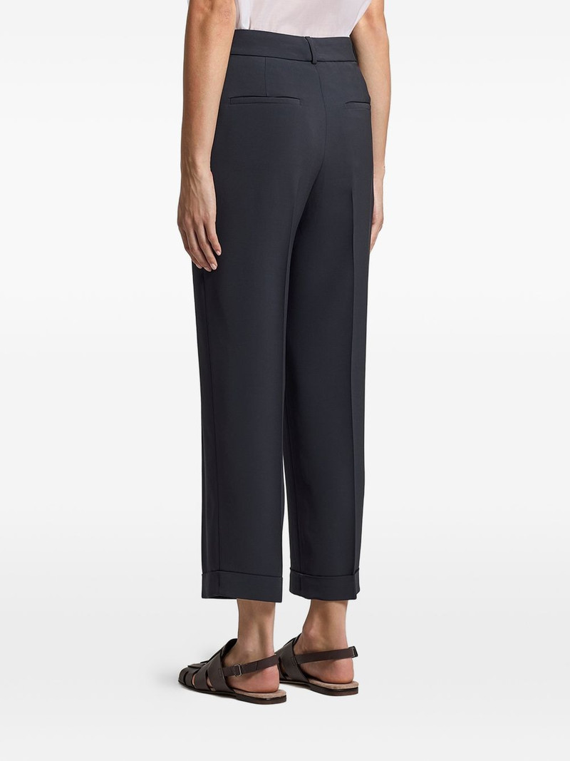 PESERICO pleated cuffed trousers outlook