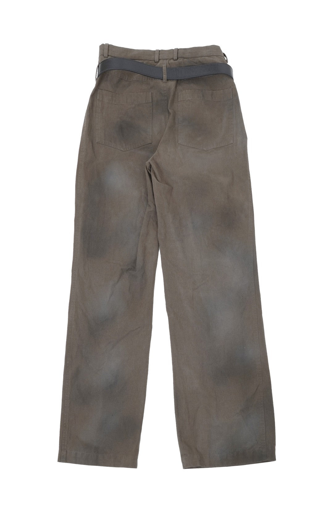 Belt-Press-Made Tuck Pants - 2