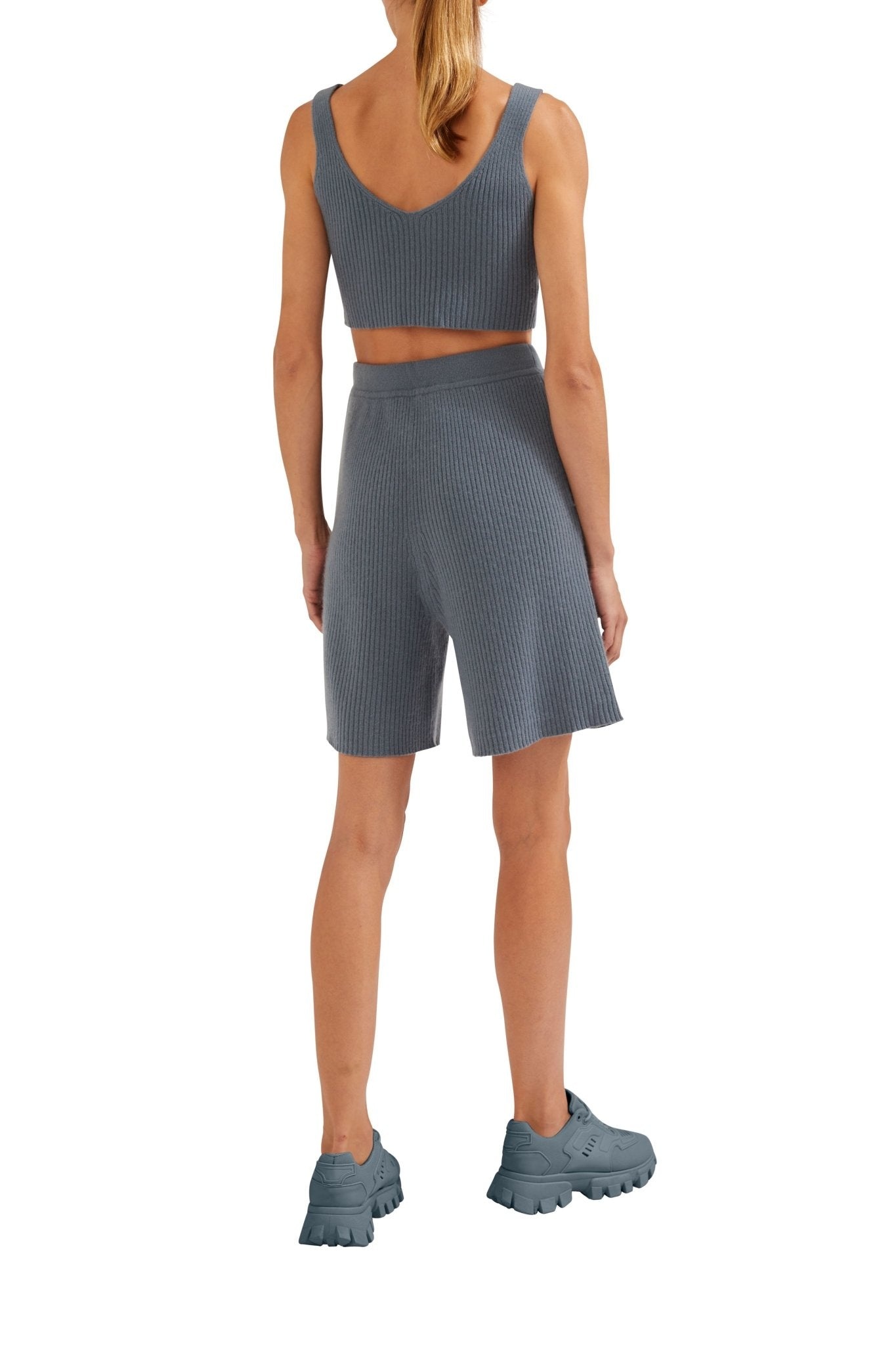 Cashmere Drawstring Short - 4