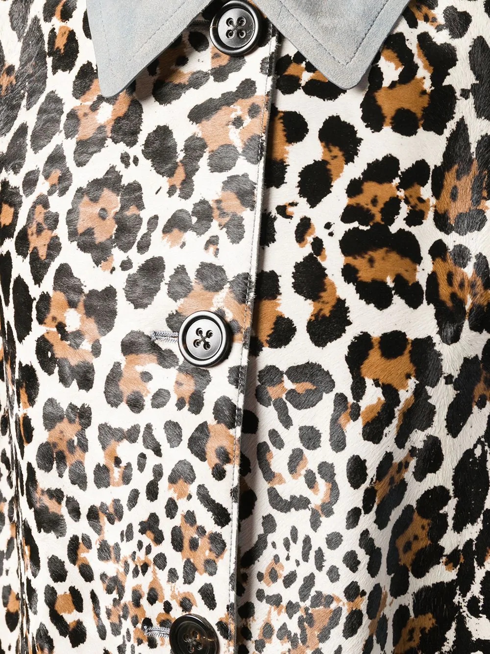 leopard print coat - 5