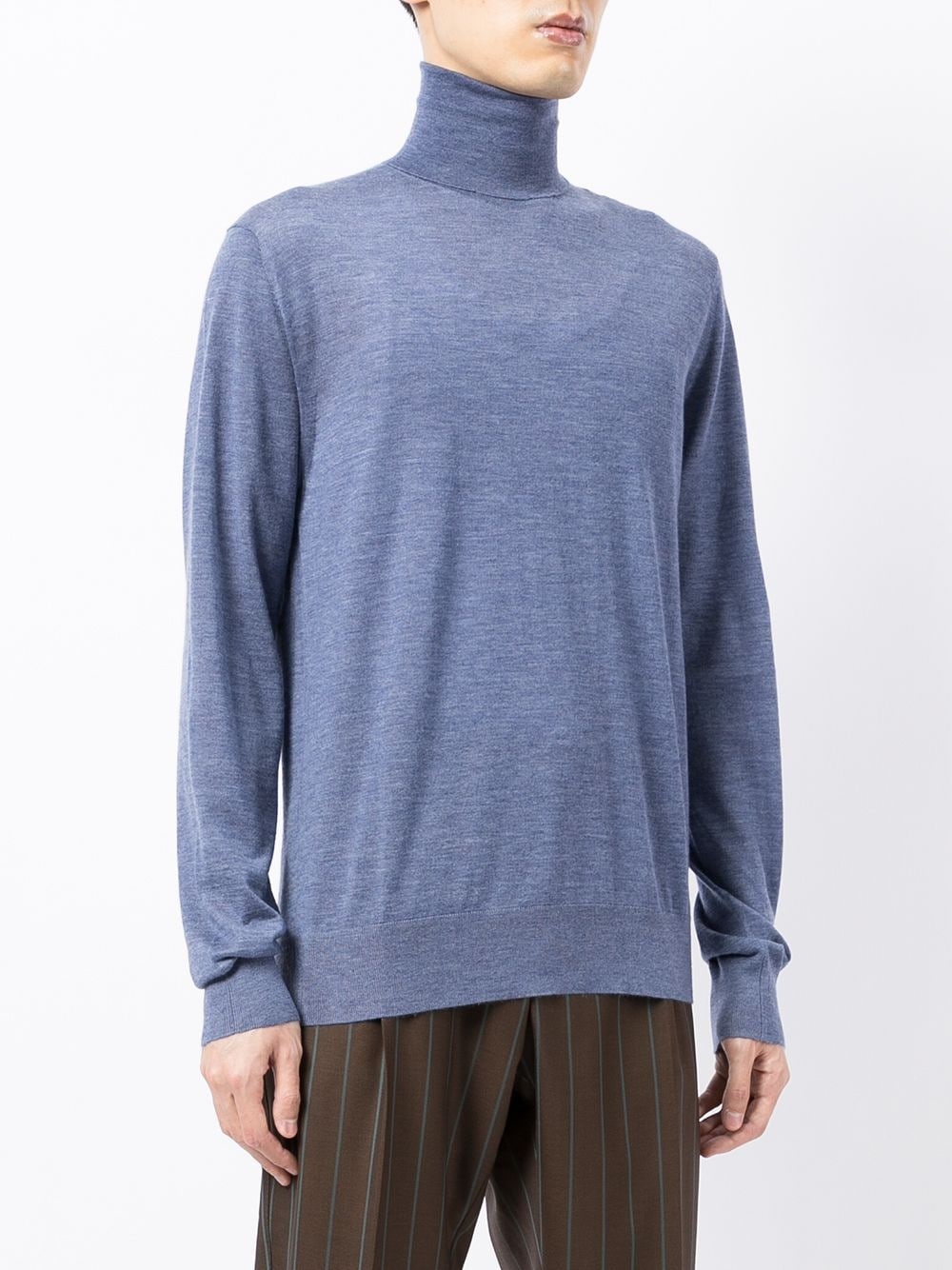 cashmere turtleneck jumper - 3