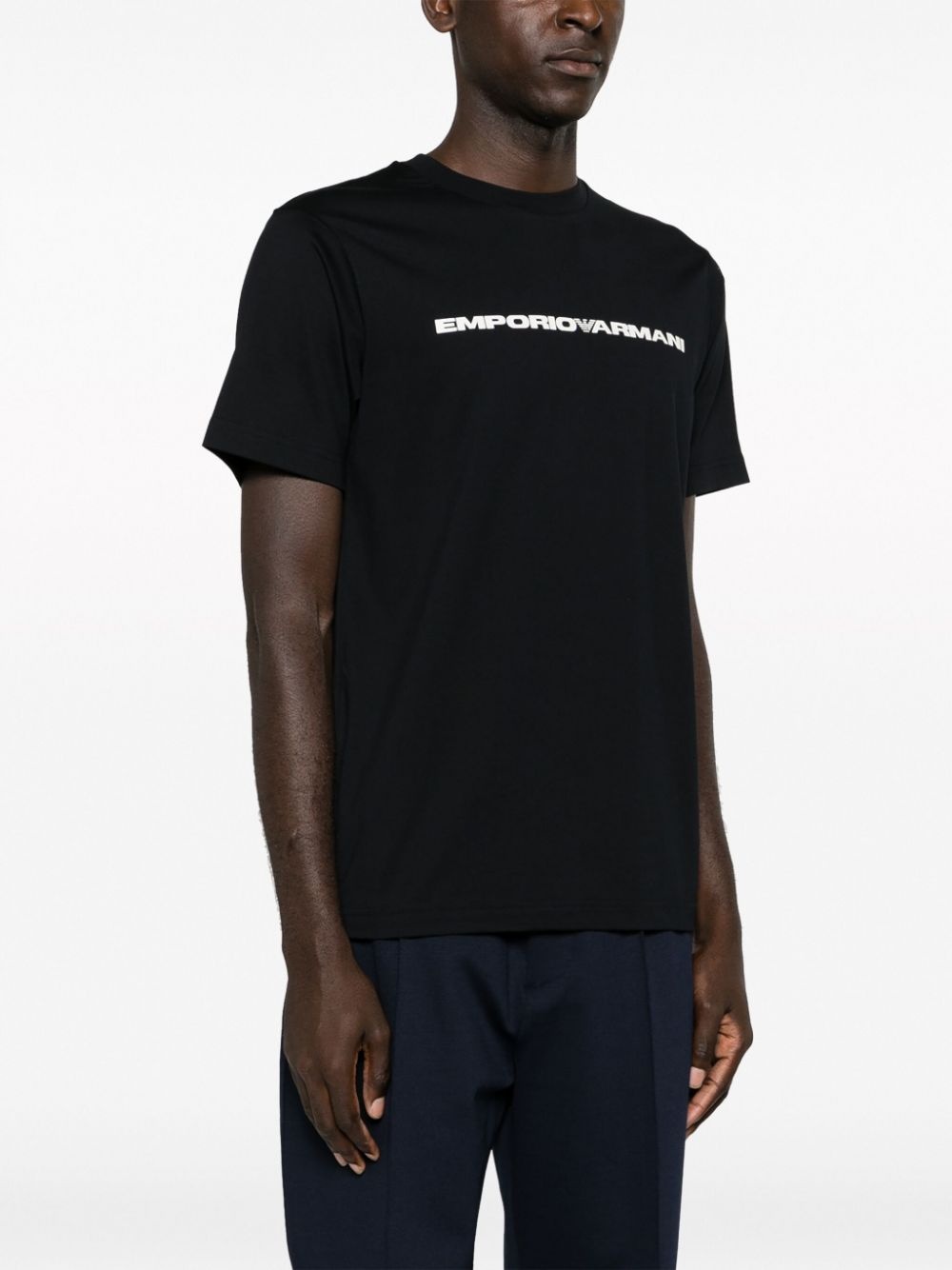 logo-print cotton T-Shirt - 3