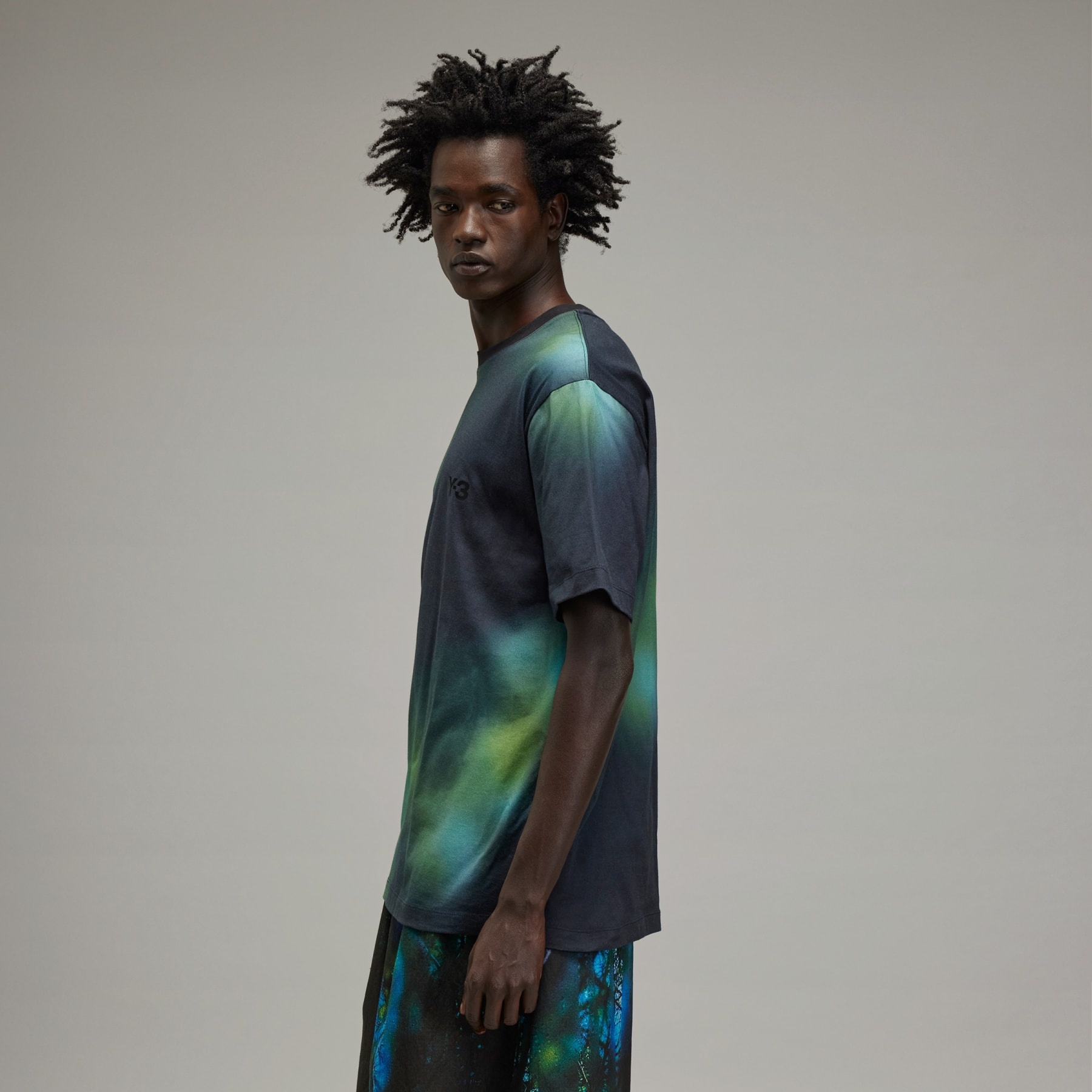Y-3 Regular AOP Tee - 3