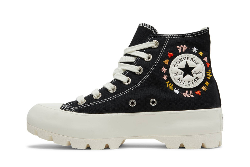 Converse Wmns Chuck Taylor All Star Lugged High 'It's Okay To Wander - Black' outlook