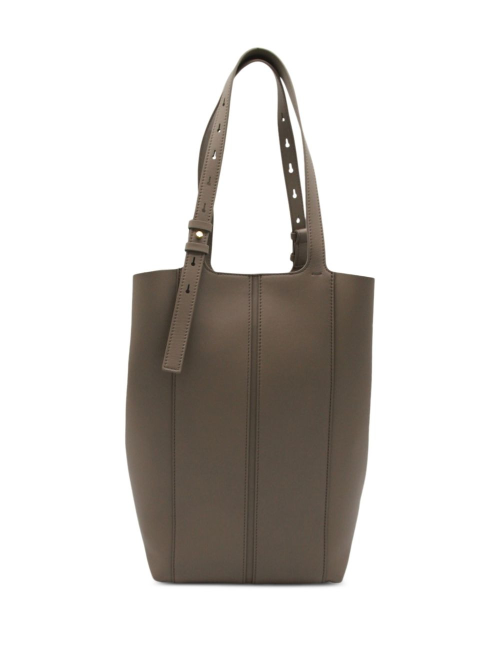 studded leather tote bag - 3