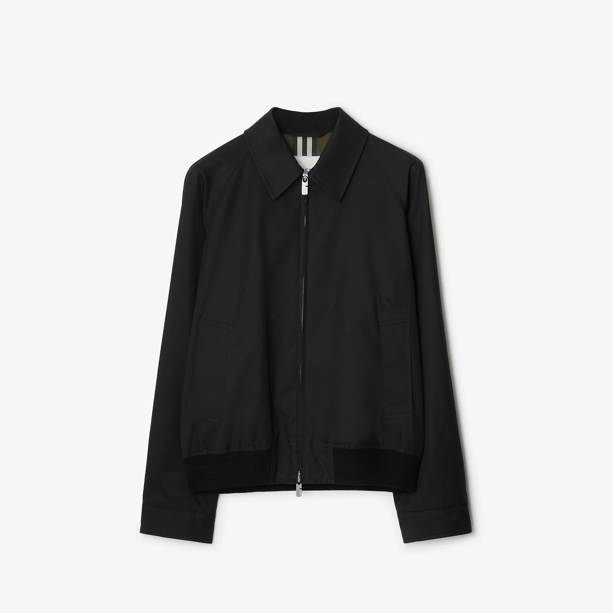 Gabardine Harrington Jacket - 1