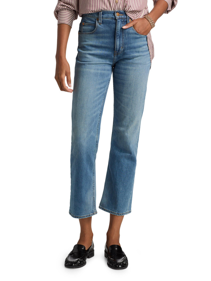 Women's The Kenickie High-Rise Ankle Jeans - Worn Indigo Worn Indigo 3