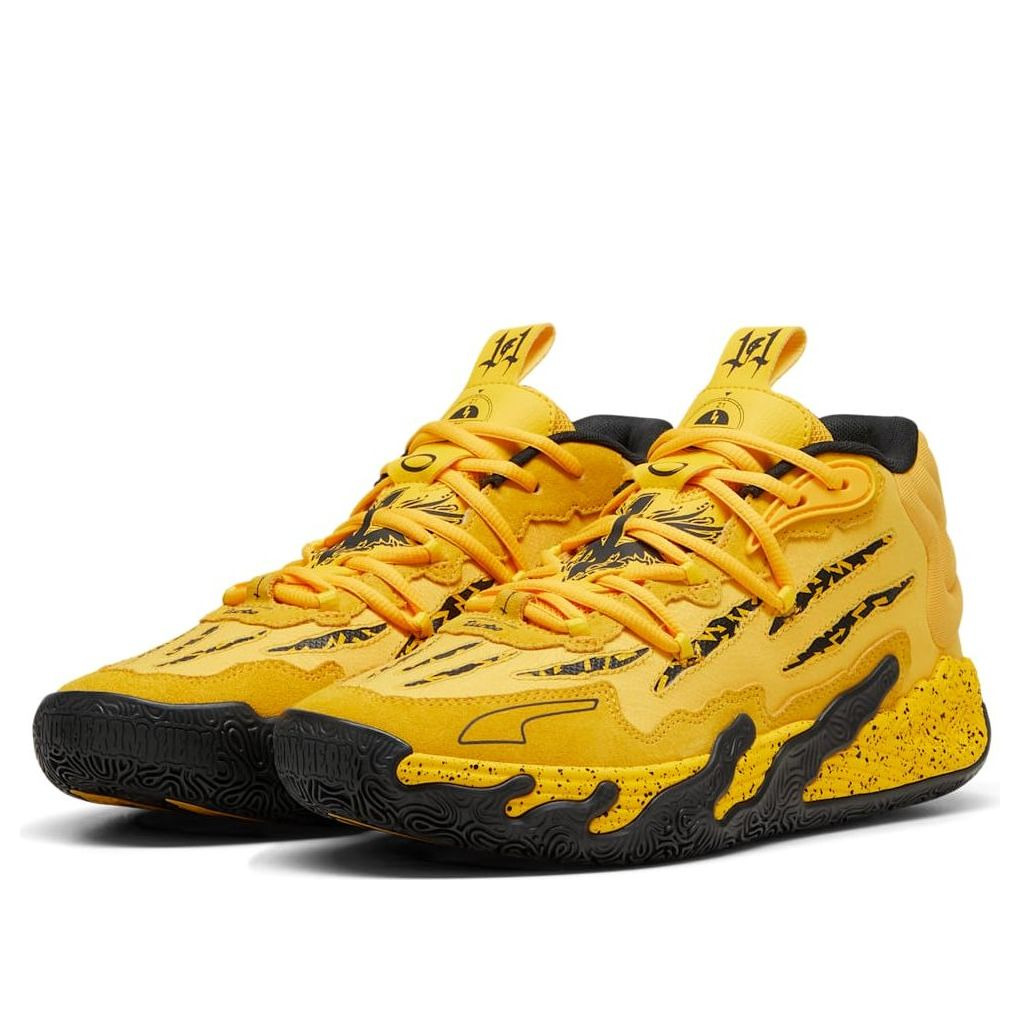 PUMA x LaMelo Ball MB.03 Porsche Sneakers 'Yellow Black' 309847-01 - 3