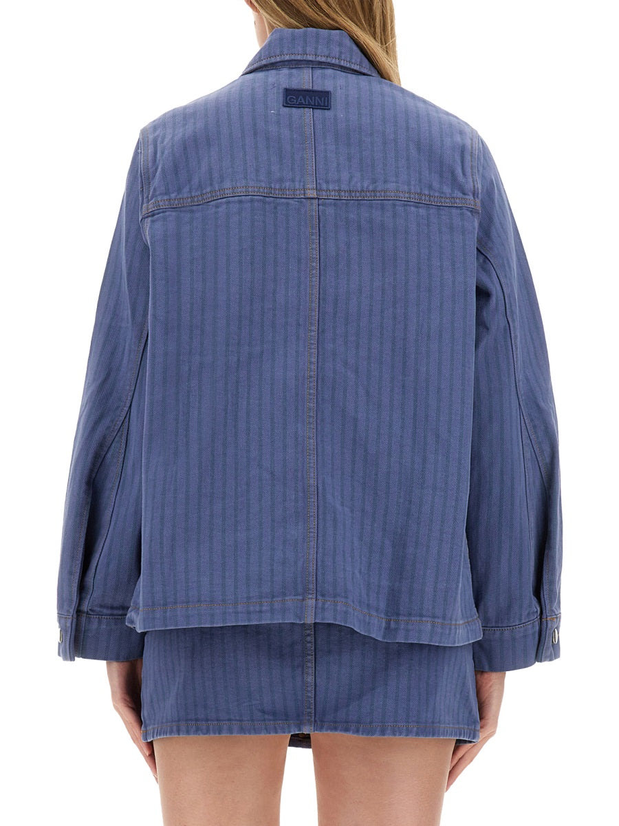 Ganni Women Denim Jacket - 3