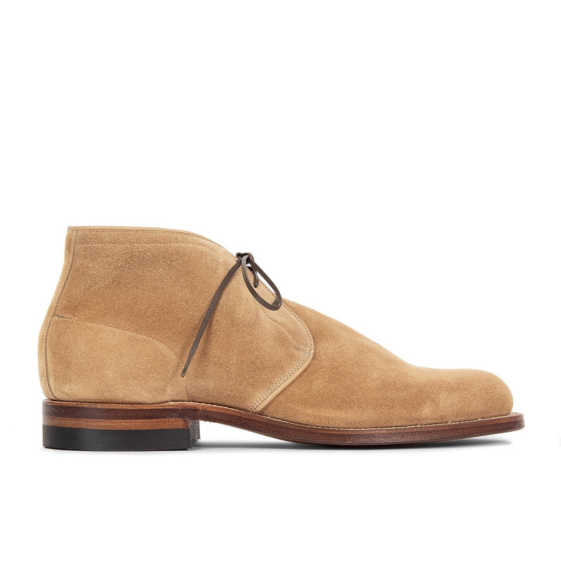 Uplands - Peanut Papillon Calf Suede (Leather Sole) 1