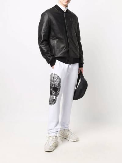 PHILIPP PLEIN skull drawstring trousers outlook