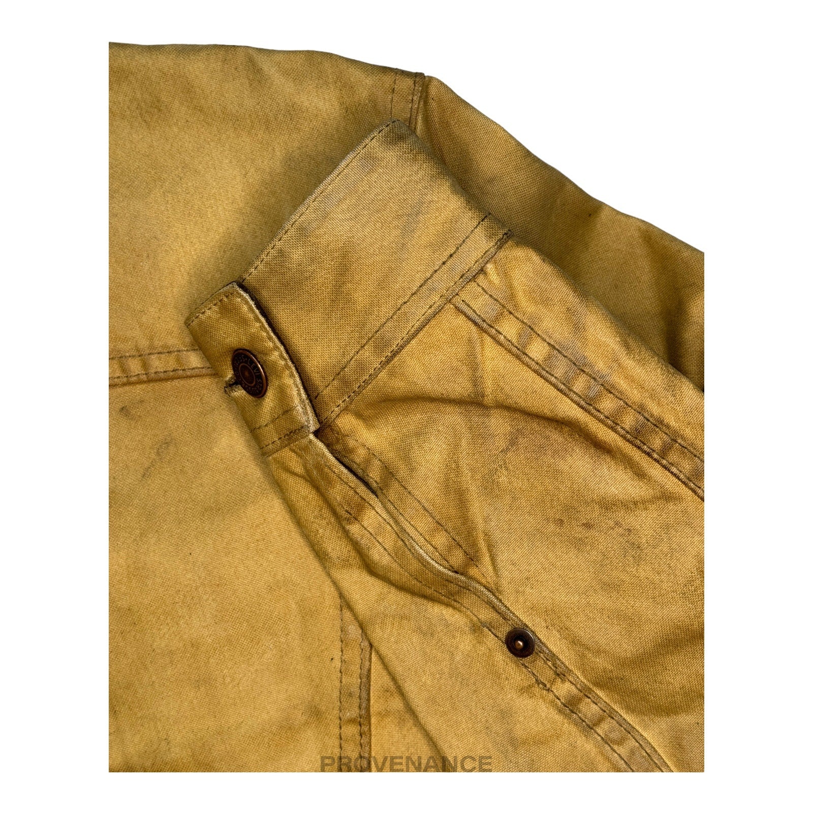 Levis x Filson - Levis x Filson Trucker Jacket - Tan Waxed Tin Cloth S - 9