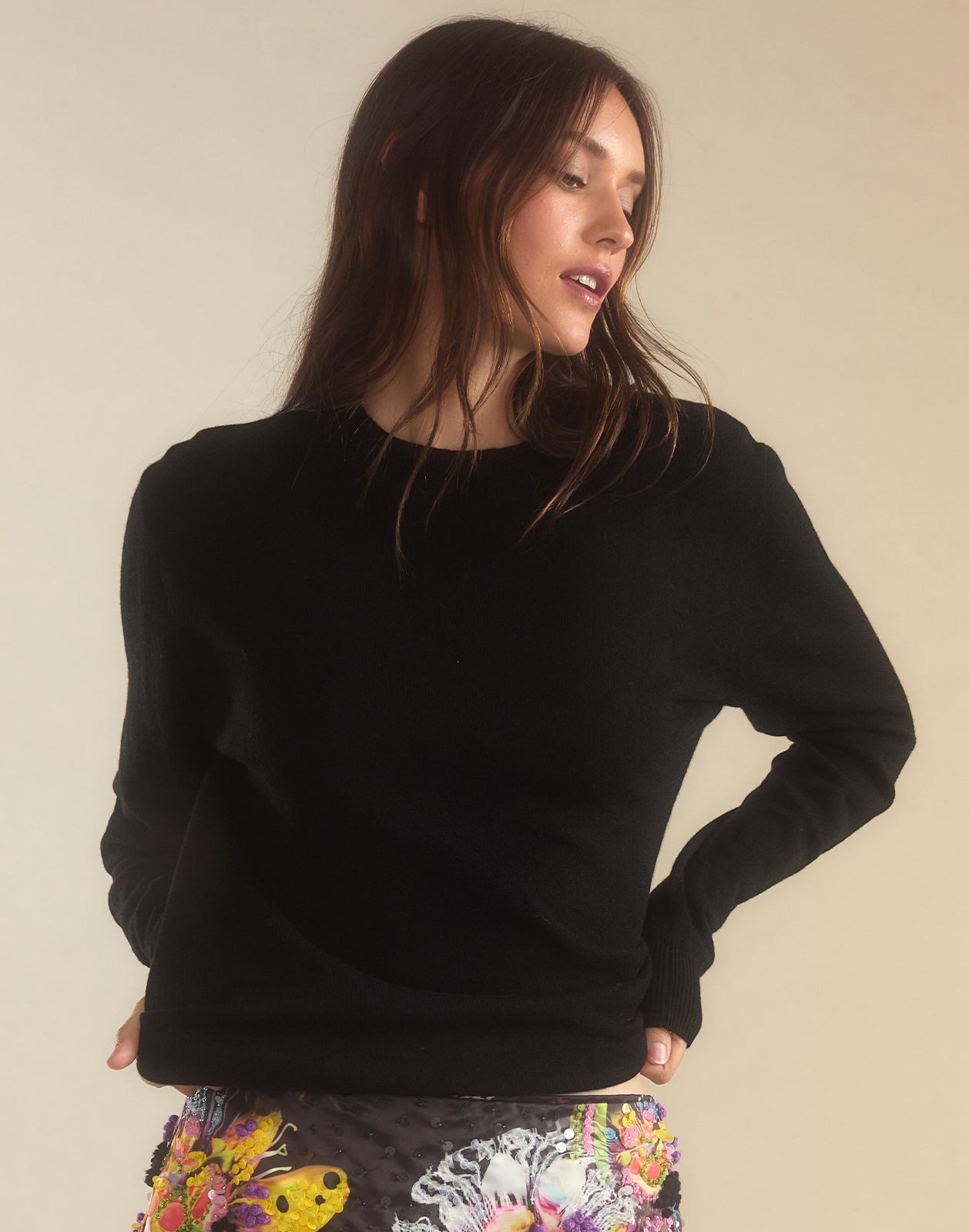 Elea Wool Cashmere Sweater - 1