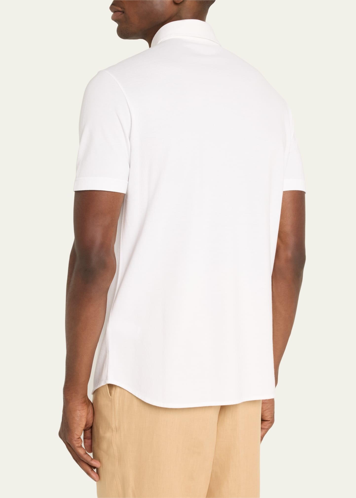 Men's Cotton Pique Polo Shirt - 3