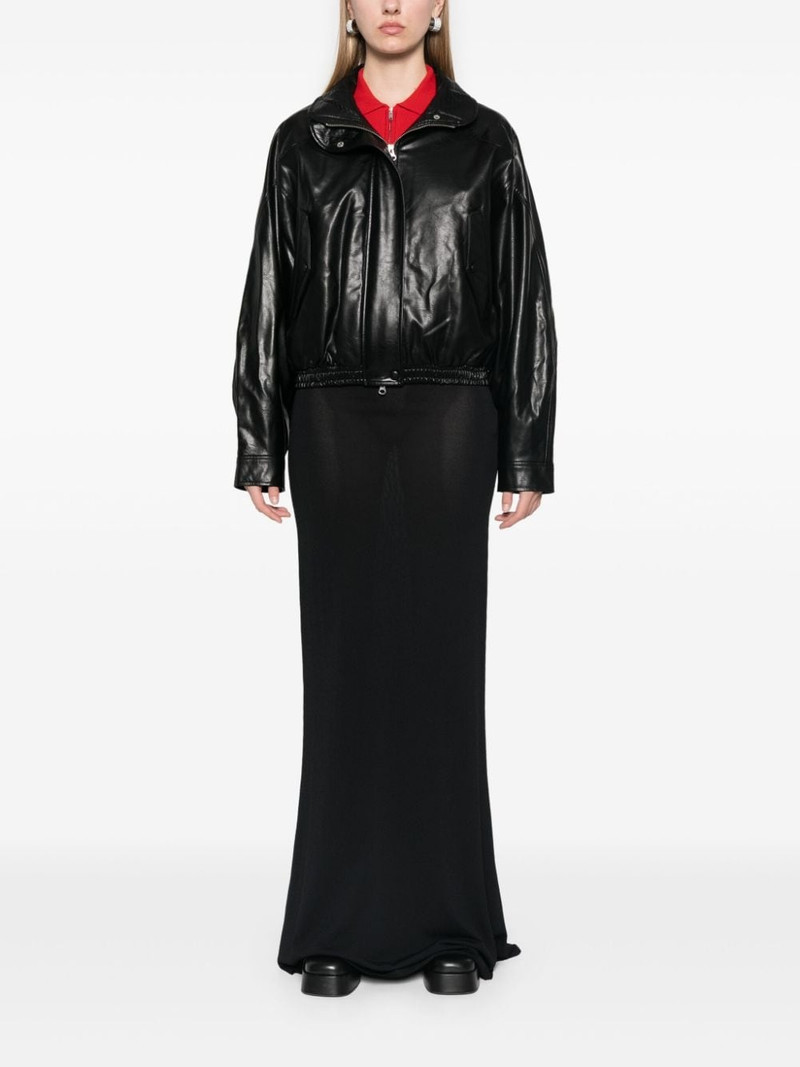 LOW CLASSIC high neck short jacket outlook