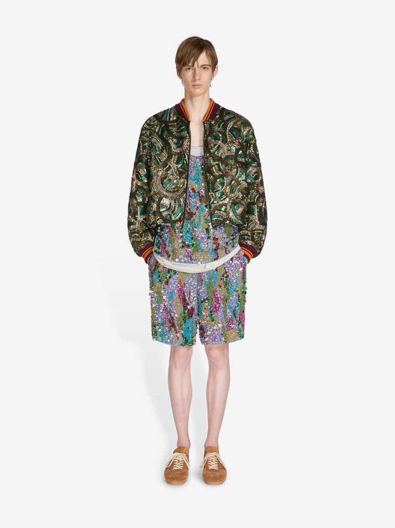 Dries Van Noten EMBROIDERED BOMBER JACKET outlook