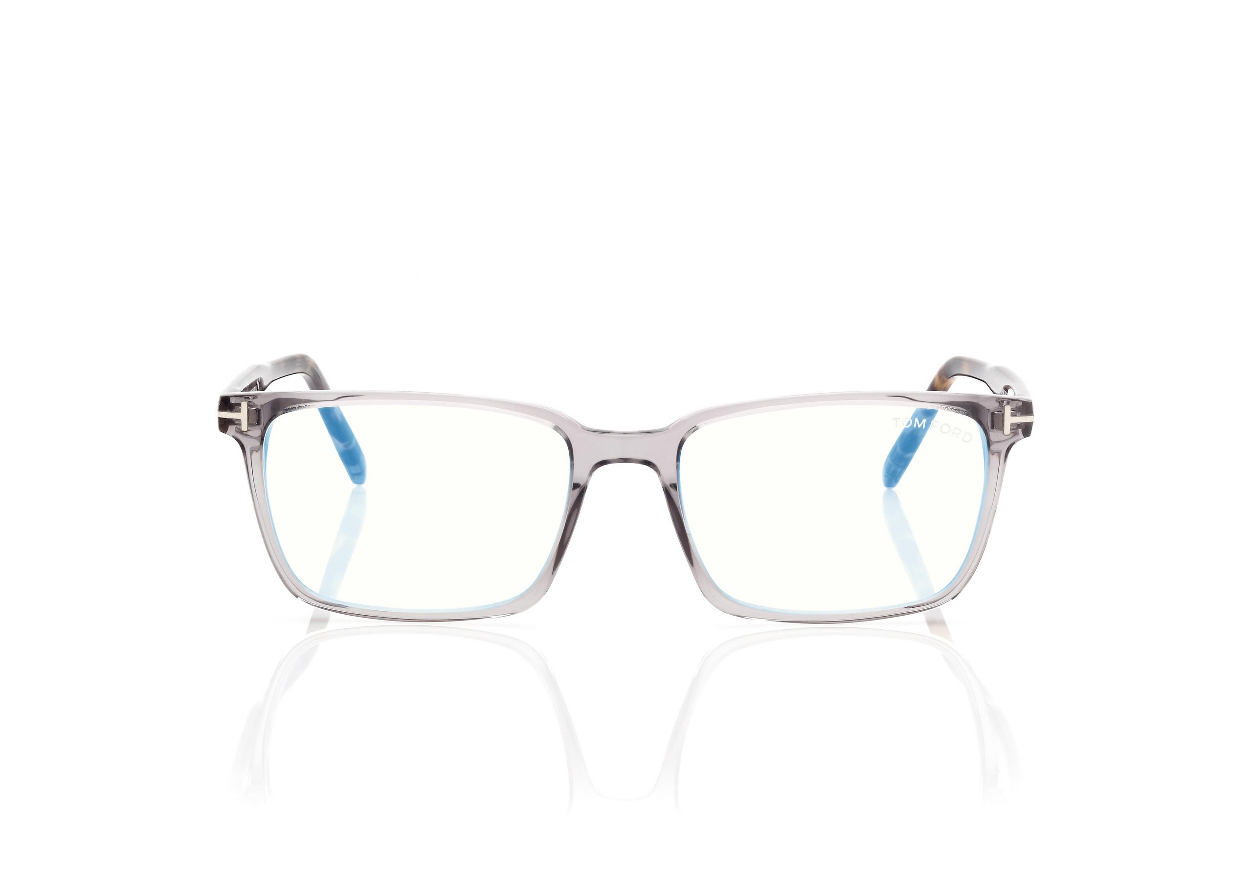 BLUE BLOCK SQUARE OPTICALS - 1