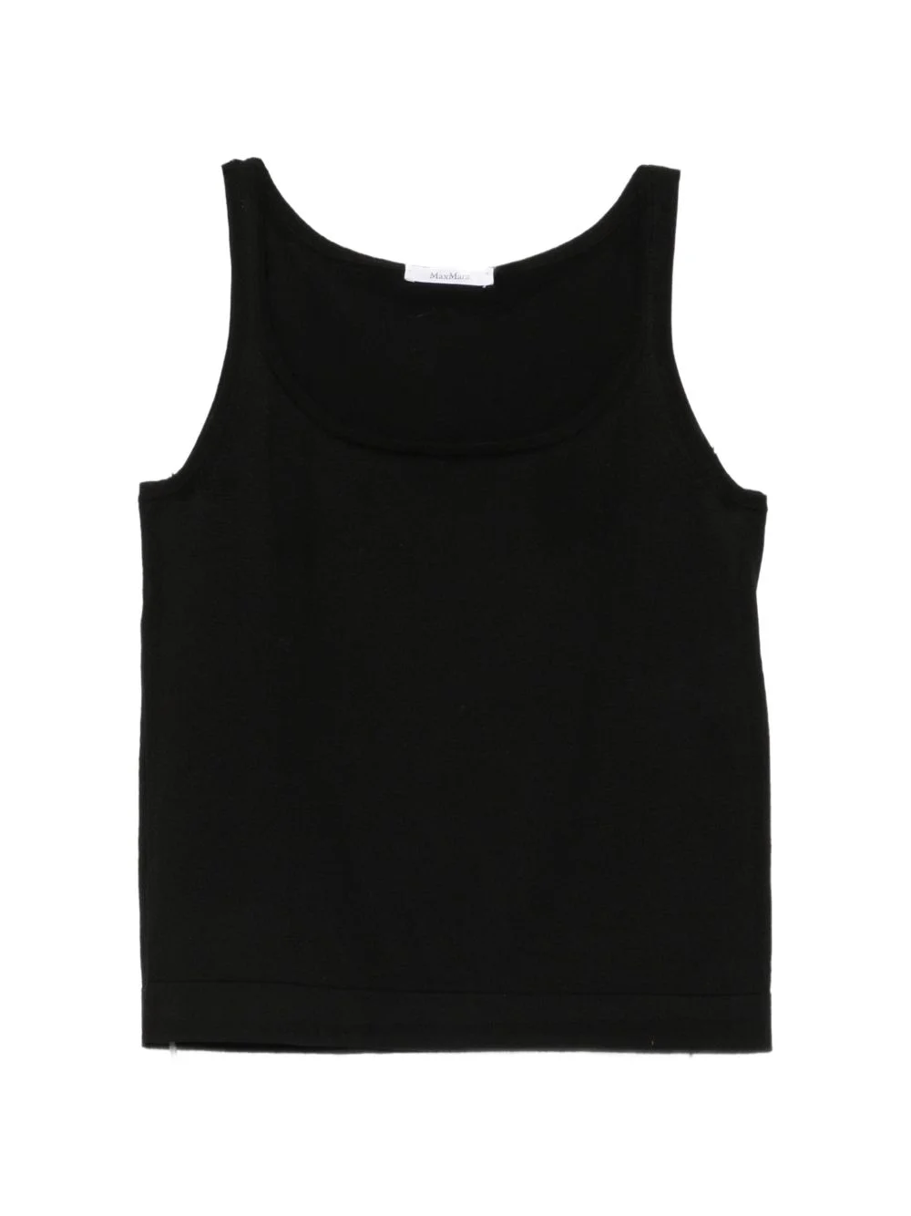 MXPumano scoop-neck ribbed top - 1