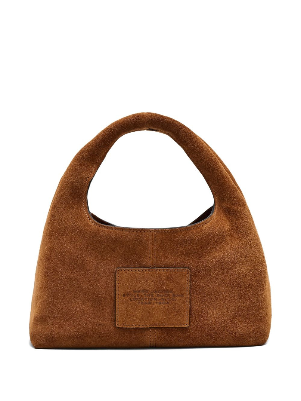 The Suede Mini Sack bag - 3