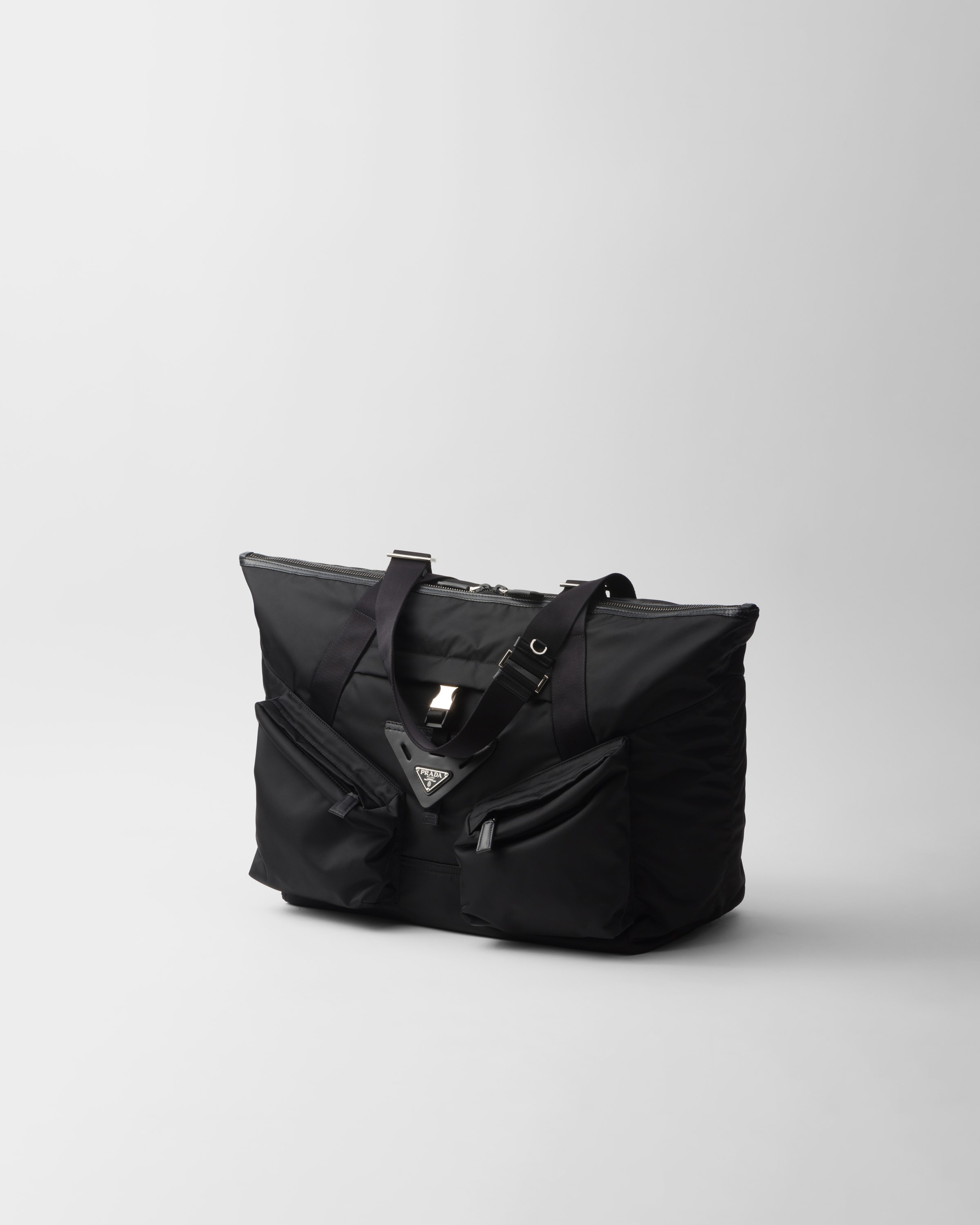 Prada Re-Nylon and leather travel bag | REVERSIBLE