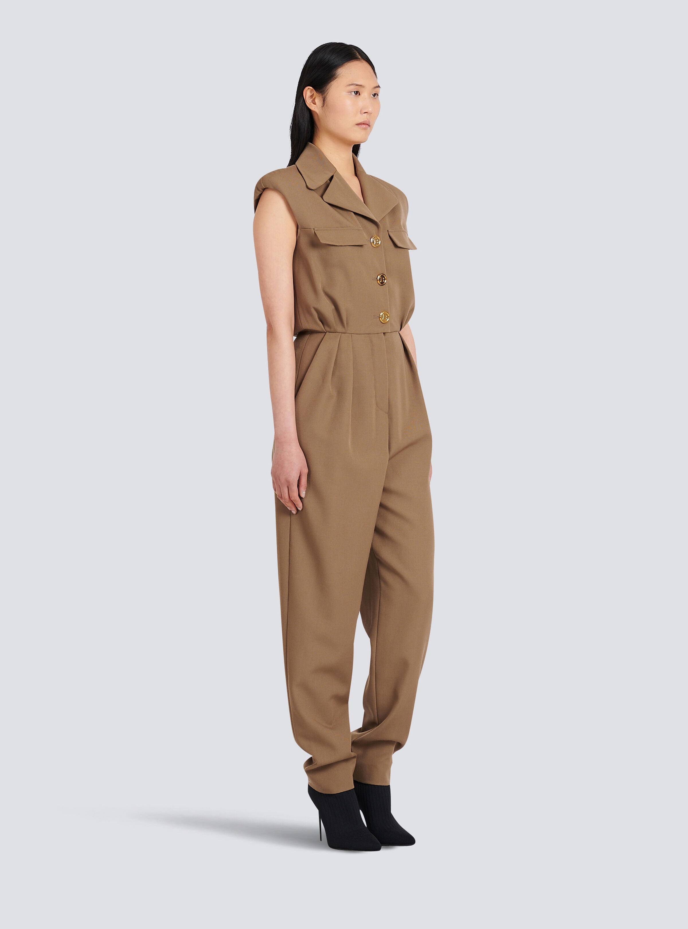 Wool jumpsuit - 5