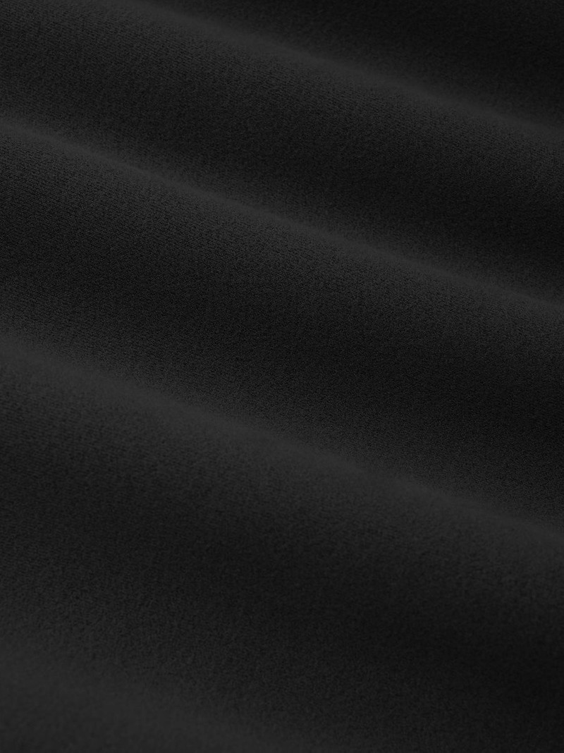 ESSENTIALS WOMENS SUEDE FLEECE MOCK NECK outlook