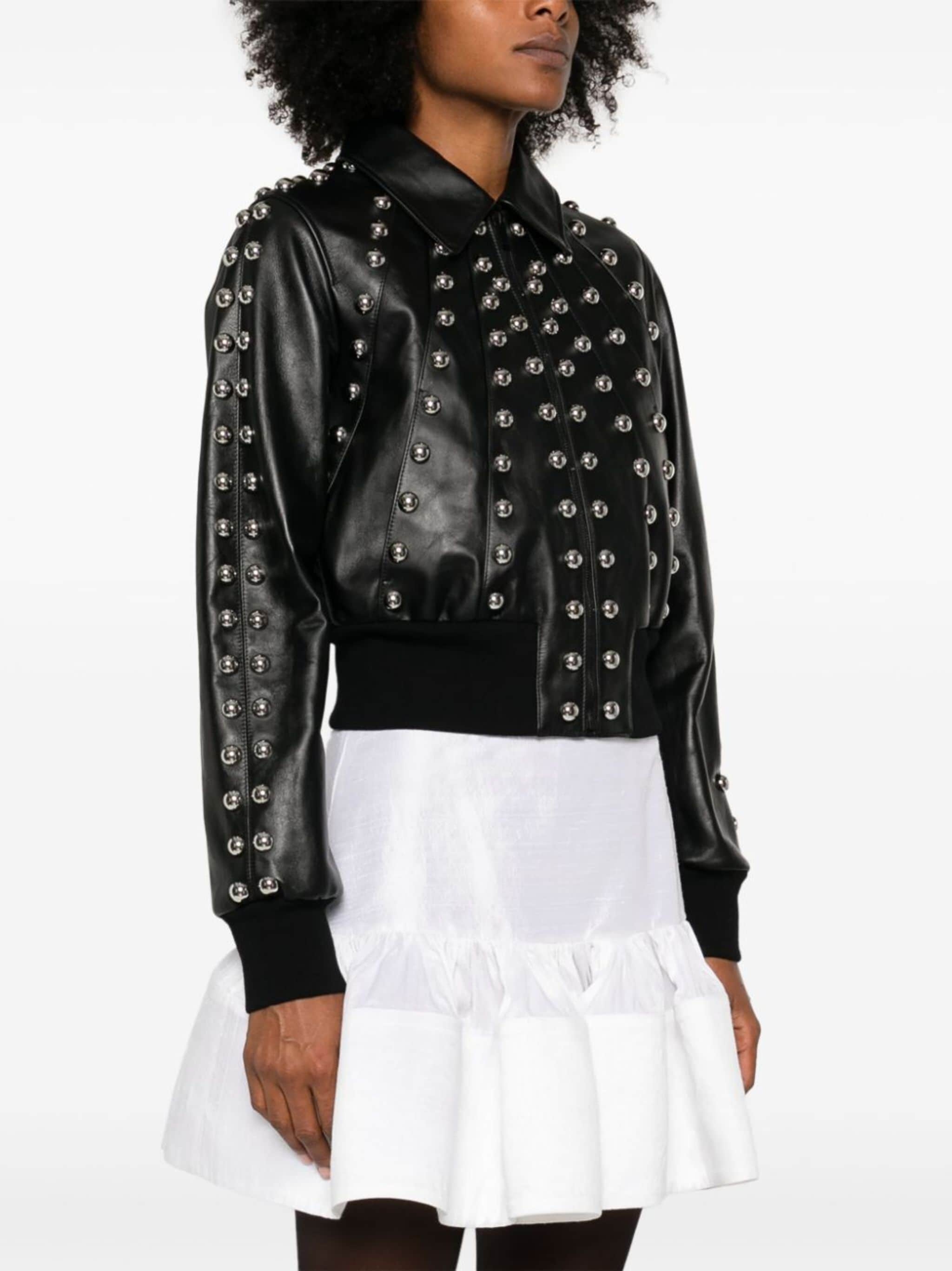 Alexander McQueen studded leather jacket | eraldo | REVERSIBLE
