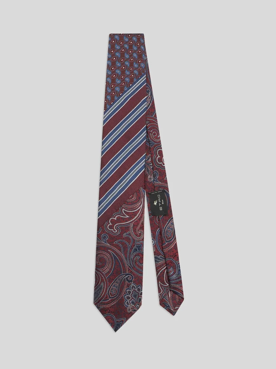 SILK JACQUARD TIE - 1