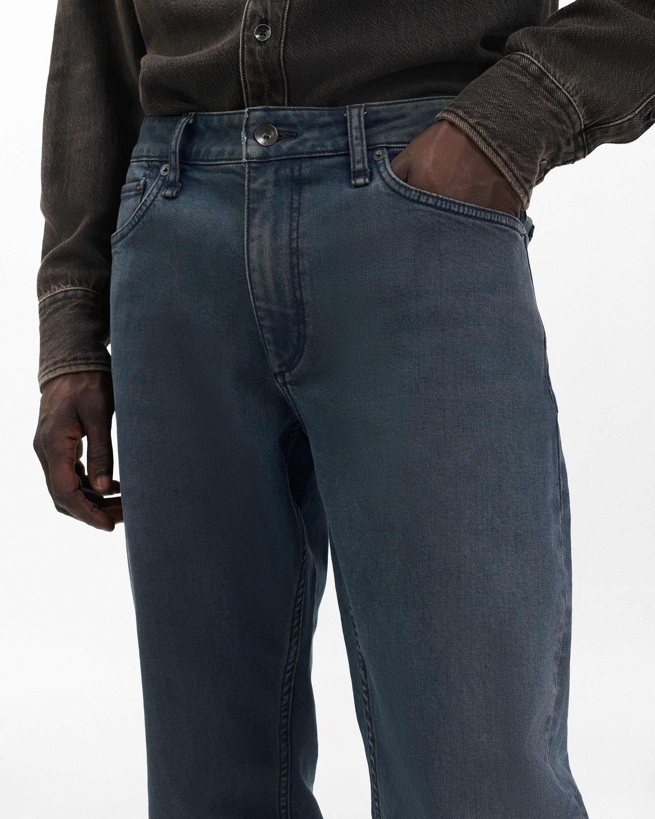 Fit 3 Athletic Jeans
Authentic Stretch in Infuse Graphite Blue - 5