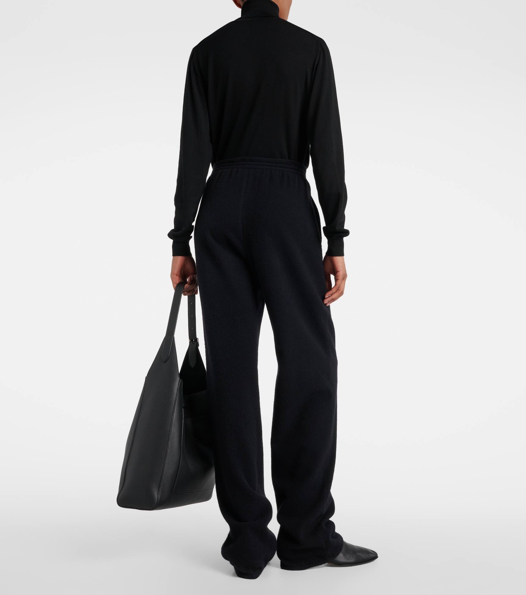 Bonnette cashmere-blend straight pants - 3