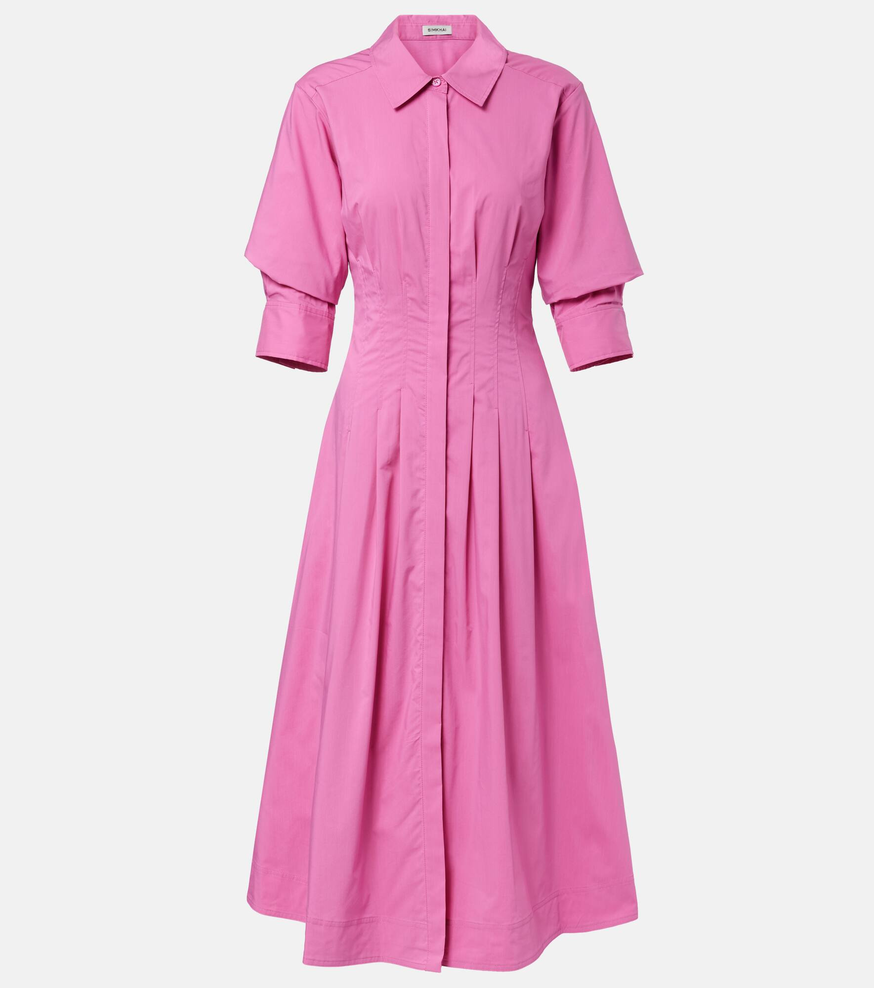Jazz cotton-blend poplin shirt dress - 1