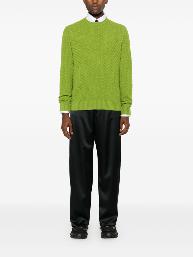 Prada ribbed-knit jumper outlook