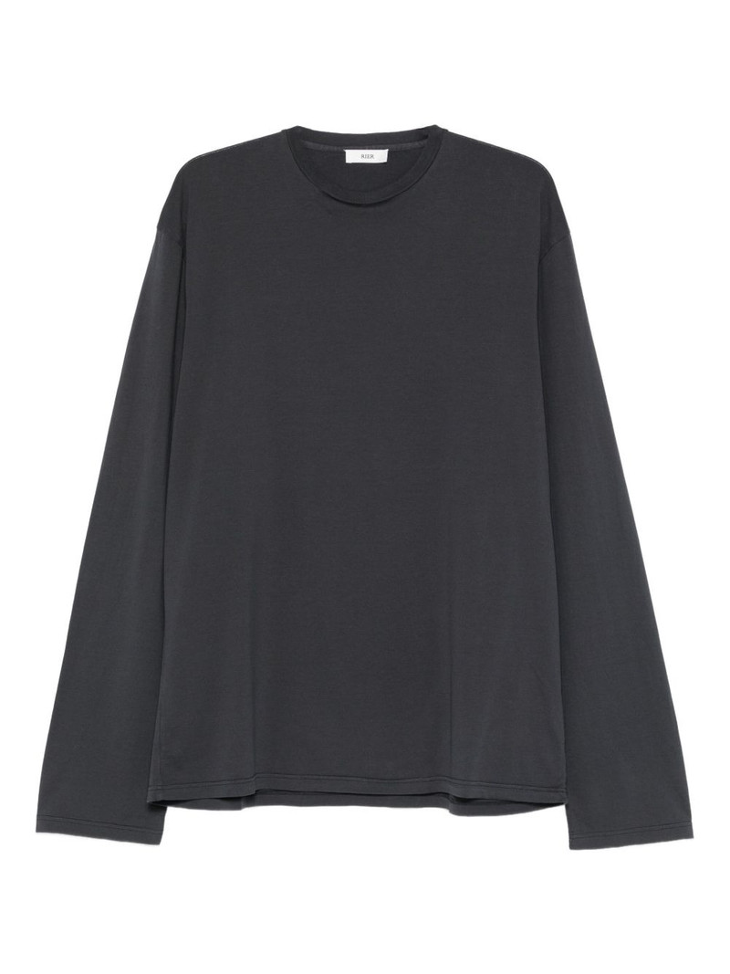 long-sleeve round-neck T-shirt 1