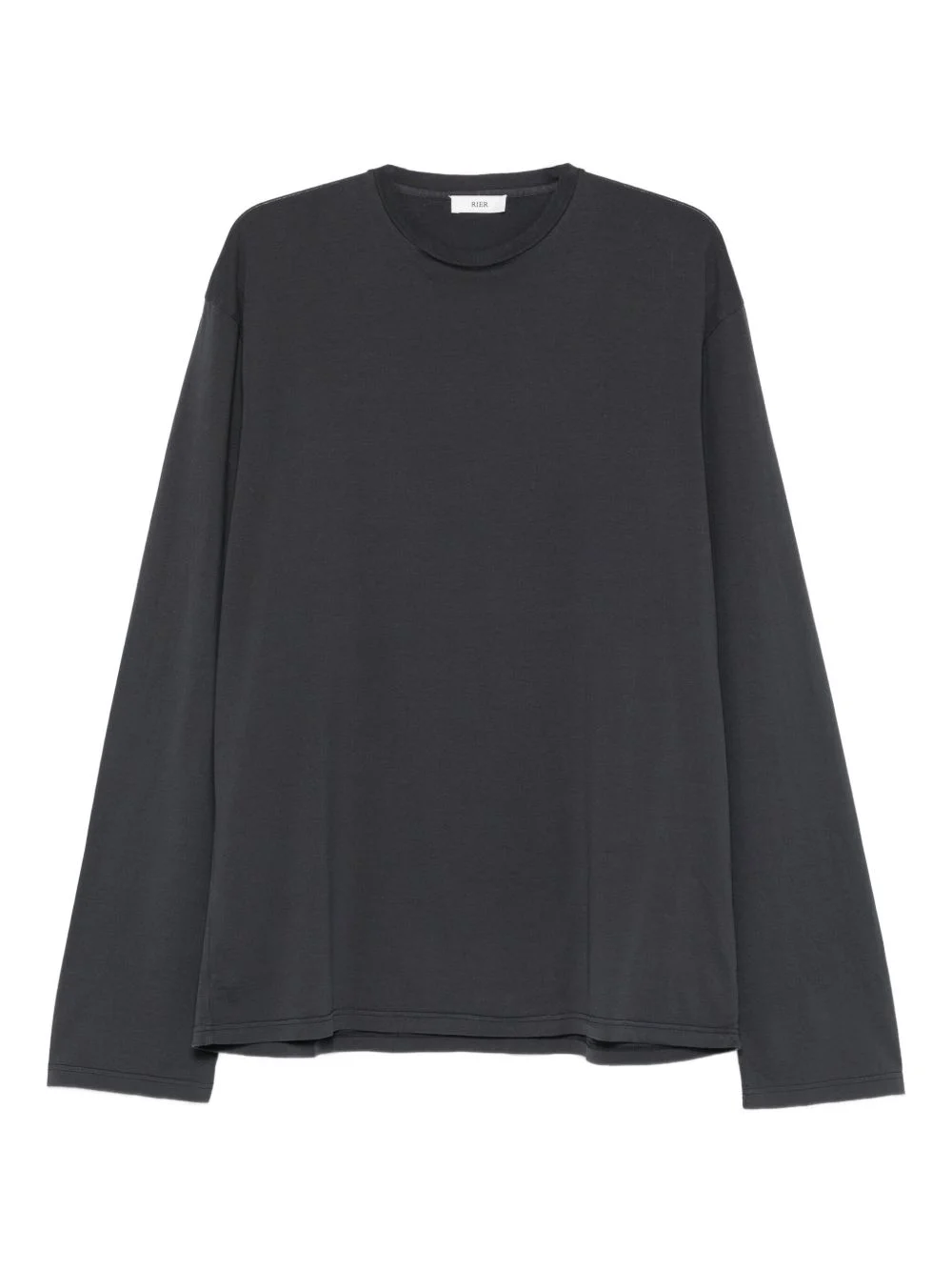long-sleeve round-neck T-shirt - 1
