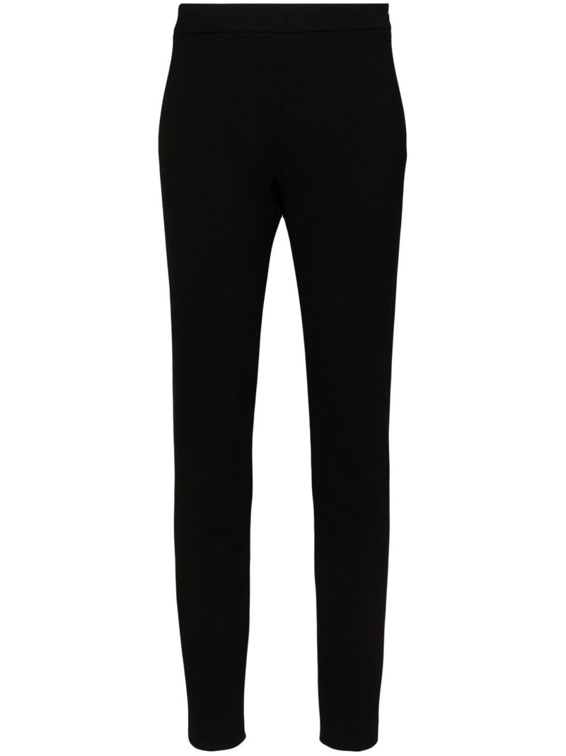 tapered jersey trousers 1
